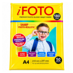 180 GSM A4 glossy photo paper is suitable for inkjet printing
